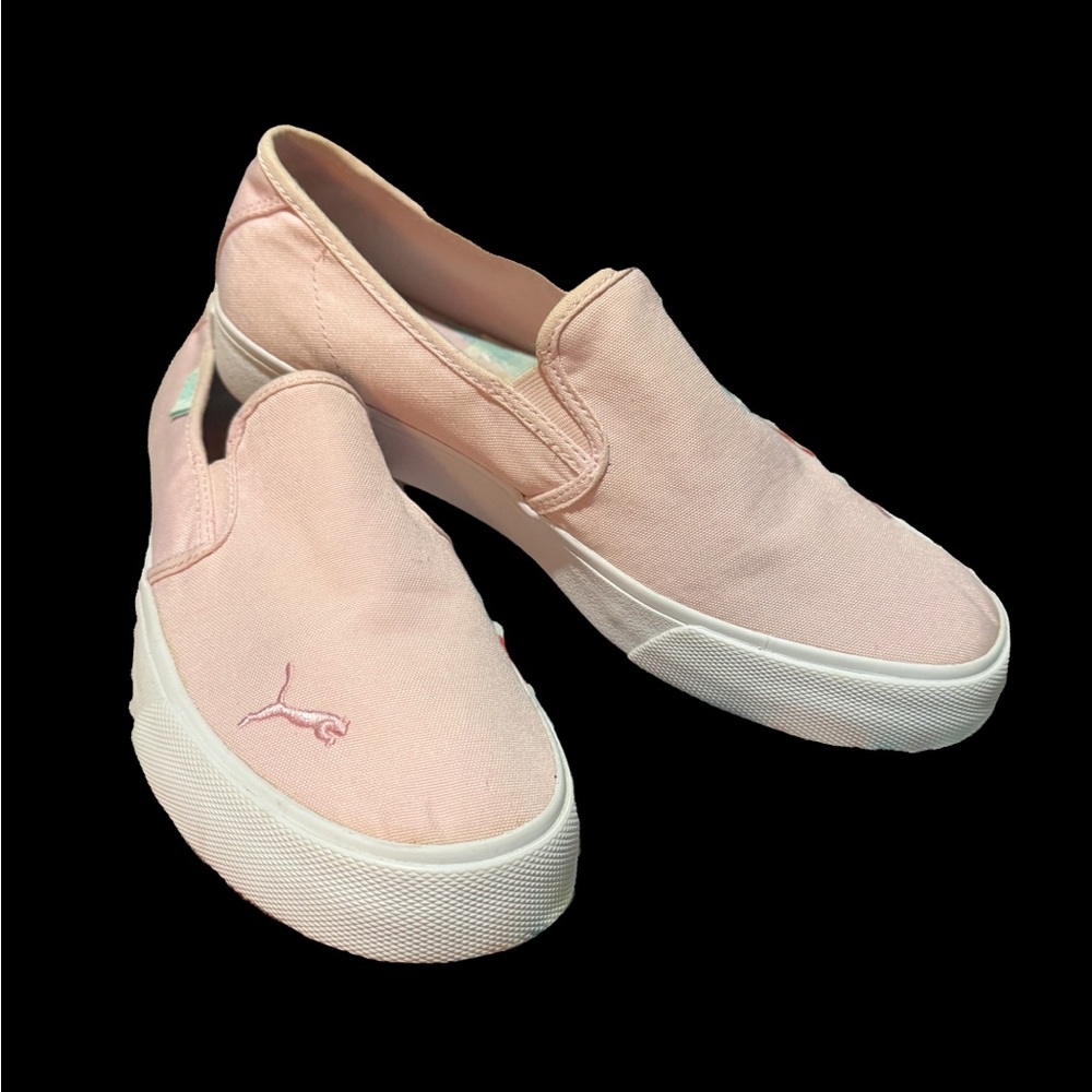 Puma slip on sneakers